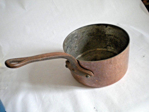 Vintage french copper pan - vintage,