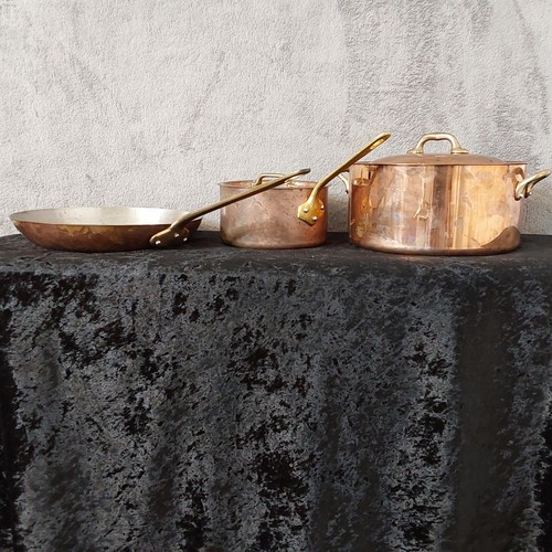 Mauviel copper cookware set - copper,